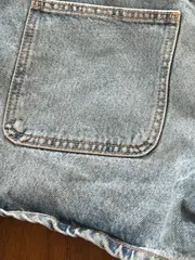 Vorschaubild 5 von Damen Jeans Shorts Gr. 40 Blau Casual Kurze Hose Baumwolle