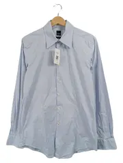 Vorschaubild 1 von Collection Herren Business Hemd Blau Gr. M Slim Fit Langarm