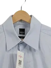 Vorschaubild 3 von Collection Herren Business Hemd Blau Gr. M Slim Fit Langarm