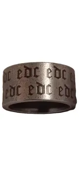 Vorschaubild 1 von Ring Damen Silber Größe 17 Urban Schriftzug Metall Schmuck