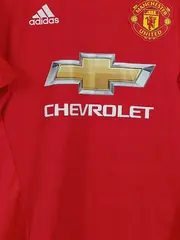 Vorschaubild 5 von Manchester United Fußball Trikot Herren Gr. M Rot Chevrolet