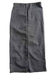 Vorschaubild 1 von Damen Faltenrock kariert Schwarz Gr. M Midi Casual
