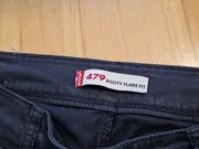 Vorschaubild 4 von 479 Booty Flare Fit Damen Jeans Bootcut Schwarz Gr. 40 W31