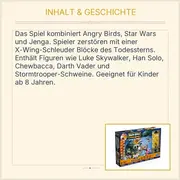 Vorschaubild 3 von Angry Birds Star Wars Jenga Death Star Geschicklichkeitsspiel Kinder