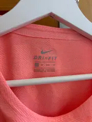 Vorschaubild 2 von Dri-Fit Damen Sport Shirt Rosa Gr. XS Funktionsshirt Fitness