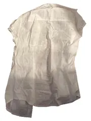 Vorschaubild 5 von Damen Hemdbluse Kurzarm Weiß Leinen Baumwolle Gr. XXS/32