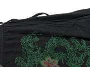 Vorschaubild 4 von Damen Sommerkleid L Bohemian Mehrfarbig Drachenmotiv