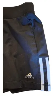 Vorschaubild 2 von Sport Shorts Kinder Gr. 152 Schwarz 3 Streifen Mädchen