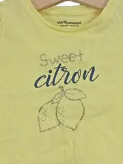 Vorschaubild 3 von Baby Mädchen T-Shirt Gr. 62 Gelb Sweet Citron Kurzarm