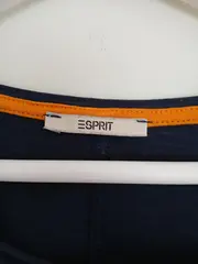 Vorschaubild 4 von Damen T-Shirt Blau Einheitsgröße Casual Kurzarm