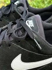 Vorschaubild 4 von Herren Sneaker low Wildleder Schnürung Schwarz Gr. 45 Freizeit