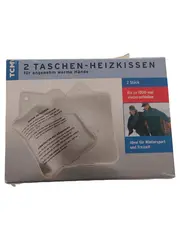Vorschaubild 1 von TCM Taschen-Heizkissen 2 Stück wiederaufladbar Handwärmer Wärmepad Winter Sport