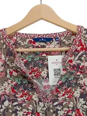 Vorschaubild 7 von Damen Bluse Blumenmuster Mehrfarbig UNI Casual