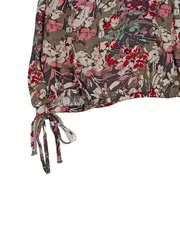 Vorschaubild 6 von Damen Bluse Blumenmuster Mehrfarbig UNI Casual