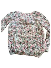 Vorschaubild 3 von Damen Langarmshirt Gr. 36 S Mehrfarbig Blumenmuster