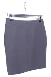 Vorschaubild 2 von Damen Bleistiftrock Gr. 38/M Grau Business Elegant Rock Büro