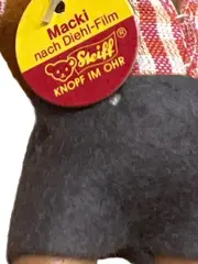 Vorschaubild 4 von Macki Igel Figur nach Diehl-Film Knopf im Ohr 12 cm Vintage