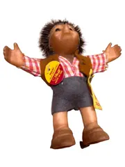 Vorschaubild 2 von Macki Igel Figur nach Diehl-Film Knopf im Ohr 12 cm Vintage