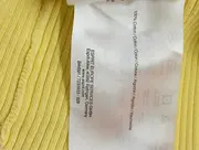 Vorschaubild 4 von EDC Damen Pullover Gr. S Gelb Baumwolle Rundhals Langarm