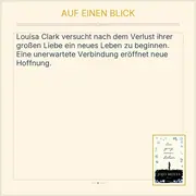 Vorschaubild 2 von Ein ganz neues Leben von Jojo Moyes Liebesroman Hardcover Deutsch Wunderlich