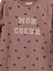 Vorschaubild 3 von Mädchen Freizeitkleid Rosa Gr. 140 Mon Coeur Herzmuster Charmant