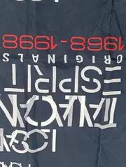 Vorschaubild 2 von Tuch Halstuch Blau Casual Baumwolle Logo-Print 45x45 cm Damen