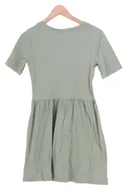 Vorschaubild 2 von Damen Freizeitkleid Gr. 36/S Grün Casual Baumwolle