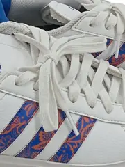 Vorschaubild 2 von Grand Court Sneaker Low Kinder Gr. 38 Weiß Blau Floral