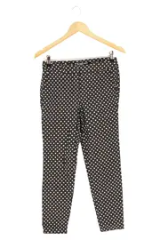 Vorschaubild 1 von Damen Stoffhose Gr. 32 Schwarz Punkte Casual Elegant