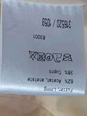 Vorschaubild 5 von Damen Blazer Gr. 38/M Beige Elegant Klassisch Jacke