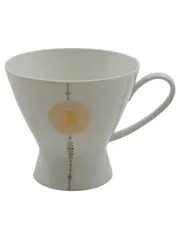 Vorschaubild 1 von Tasse Porzellan Weiß Gold Blumen Dekor Germany Retro
