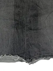 Vorschaubild 7 von Damen Jeansrock Gr. W-33 Grau Midirock Casual
