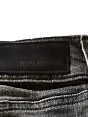 Vorschaubild 6 von Damen Jeansrock Gr. W-33 Grau Midirock Casual