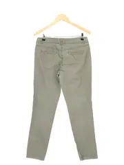 Vorschaubild 2 von Damen Stoffhose W36/42 Grün Casual Baumwolle