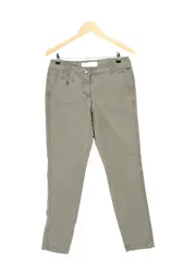 Vorschaubild 1 von Damen Stoffhose W36/42 Grün Casual Baumwolle
