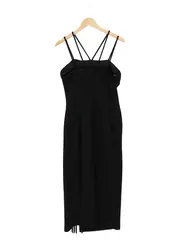 Vorschaubild 2 von Damen festliches Kleid Gr. 40/L Schwarz Elegant Abendkleid