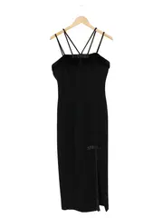 Vorschaubild 1 von Damen festliches Kleid Gr. 40/L Schwarz Elegant Abendkleid