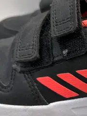 Vorschaubild 2 von Kinder Sneaker Klettverschluss Schwarz Rot Gr. 25