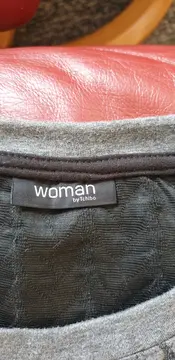 Vorschaubild 3 von Woman Pullover Damen Gr. 40-42 Grau Zopfmuster Langarm