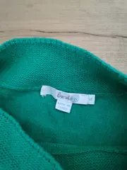 Vorschaubild 2 von Damen Pullover Gr. S Grün Langarm Strick Basic