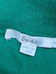 Vorschaubild 3 von Damen Pullover Gr. S Grün Langarm Strick Basic