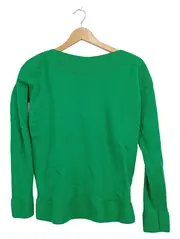 Vorschaubild 1 von Damen Pullover Gr. S Grün Langarm Strick Basic