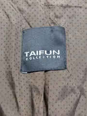 Vorschaubild 3 von TAIFUN Leichte Jacke Damen 38/M Grün Gestreift Baumwolle Blazer