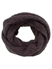 Vorschaubild 1 von Damen Schal Braun Strukturmuster Strickmuster Loop Schal