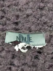 Vorschaubild 2 von Damen Schal Braun Strukturmuster Strickmuster Loop Schal