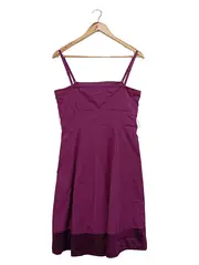 Vorschaubild 2 von festliches Kleid Damen Lila Gr. 38 M Elegant Minikleid Träger