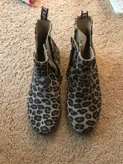 Vorschaubild 4 von Stiefelette Kinder Mädchen 32 Leo-Look Animal-Print Chelsea Boots