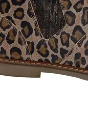 Vorschaubild 3 von Stiefelette Kinder Mädchen 32 Leo-Look Animal-Print Chelsea Boots