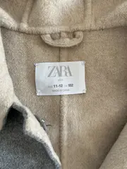 Vorschaubild 5 von Kinder Winterjacke Mantel mit Kapuze Grau Gr. 152