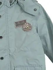 Vorschaubild 5 von Leichte Jacke Kinder Gr. 110 Blau Kapuze Polyester Freizeit
